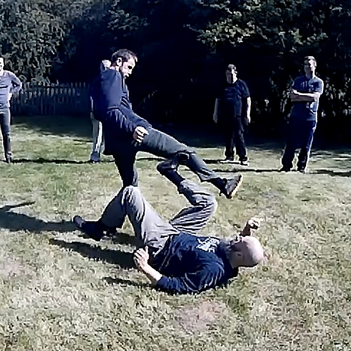 Working with the feet, outdoor practice